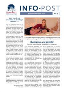 Infopost Nr. 75 – November 2018