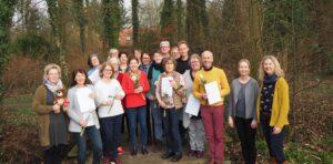 Löwenherz schult die Ehrenamtlichen der Kooperationspartner für die ambulante Kinderhospizarbeit. Foto: Kinderhospiz Löwenherz e.V.