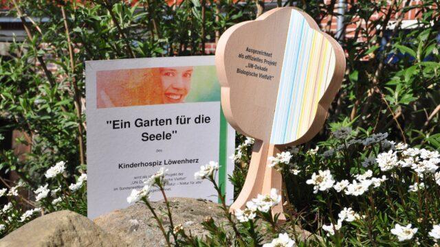 Der Löwenherz-Garten hat einen Preis der UN-Dekade gewonnen