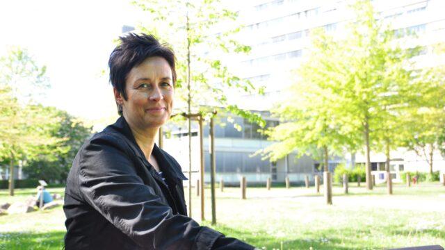 Löwenherz-Koordinatorin Tatjana Viert hilft im Krankenhaus Links der Weser