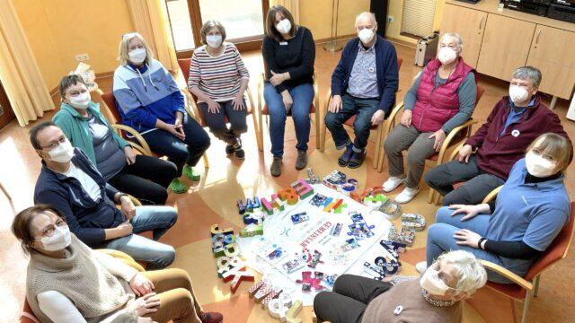 Die Abschlussrunde der Löwenherz-Großelternwoche 2022