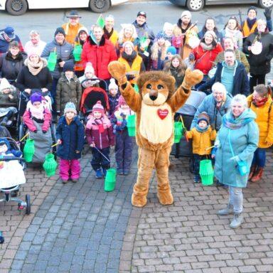 Laternenumzug von Löwenherz zum Tag der Kinderhospizarbeit 2023 durch Syke